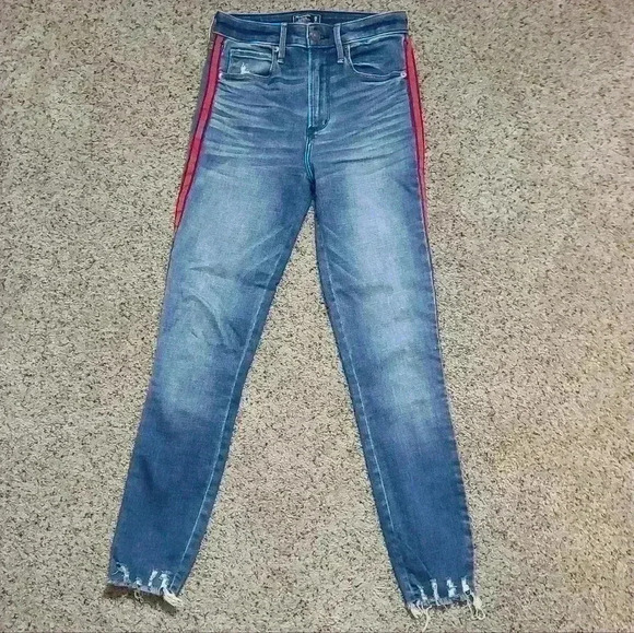 Abercrombie & Fitch Simone High Rise Ankle jeans - Picture 4 of 8